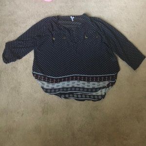 Seee through live for truth 3x double pocket shirt